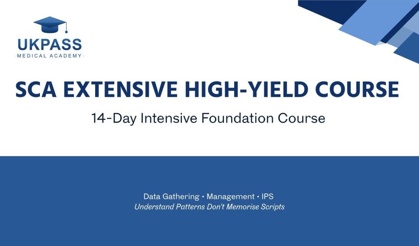 SCA EXTENSIVE HIGH-YIELD COURSE